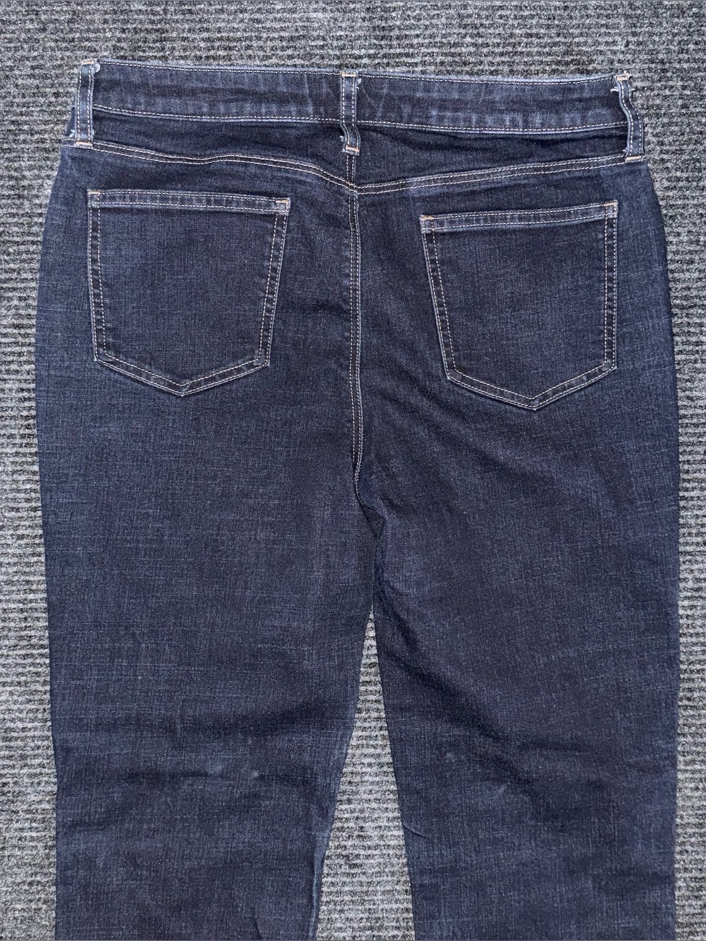 Chico’s So Slimming Girlfriend Straight Leg Jeans Women’s U.S 8 / chicos 1 Dark - Picture 4 of 8